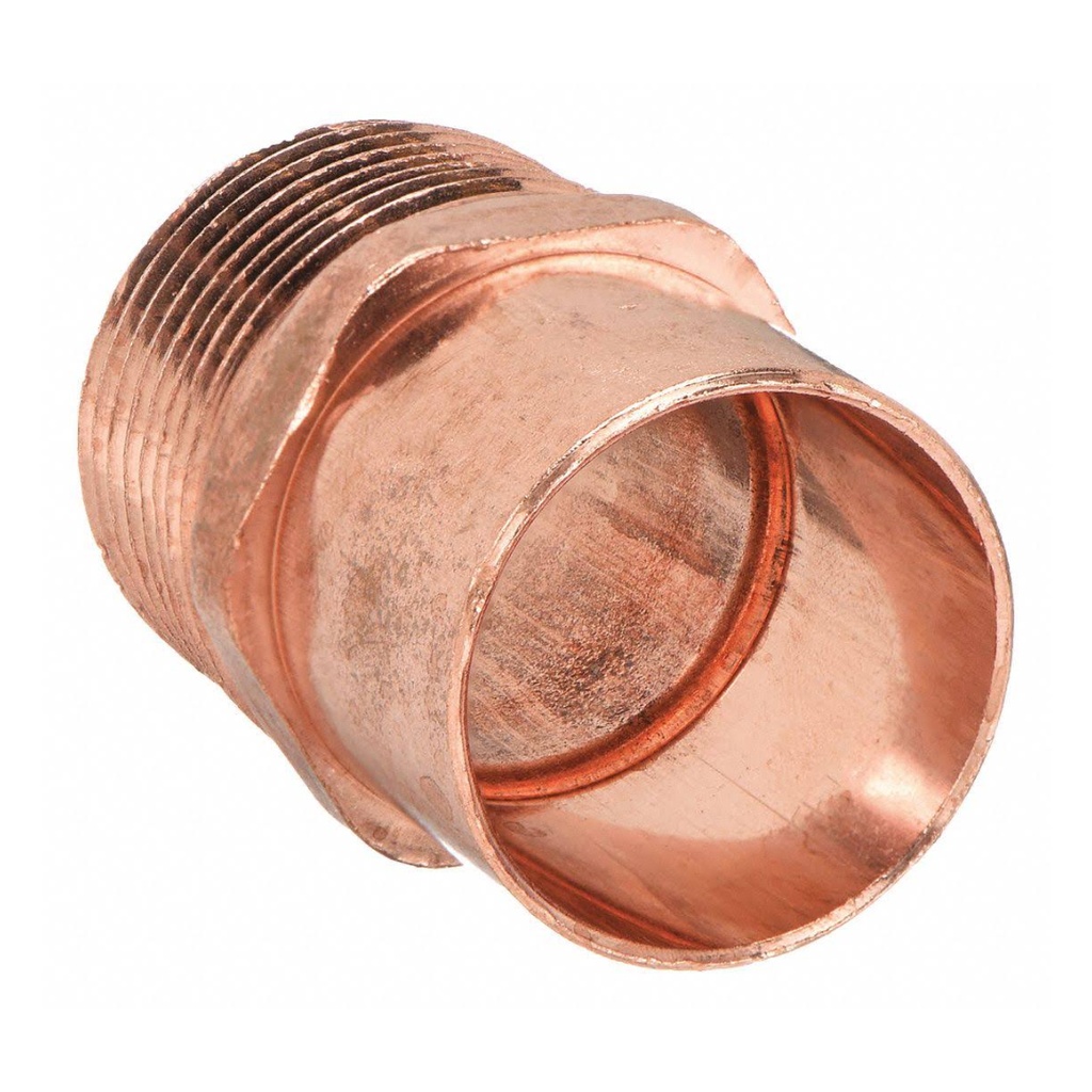 [440006045] EPC 104 Series 30330 Pipe Adapter  3/4 in  Sweat X MNPT  Copper