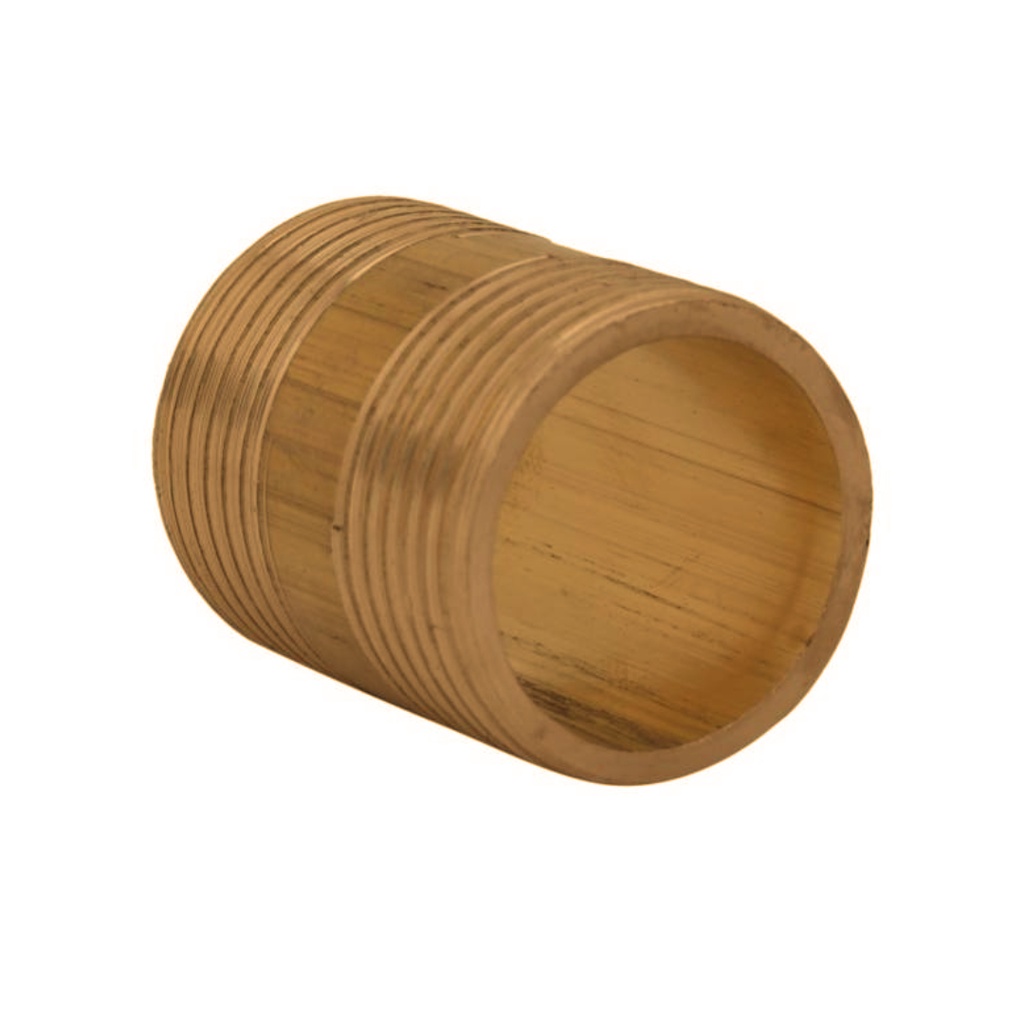 NIPLE 3/4X2 BRONCE