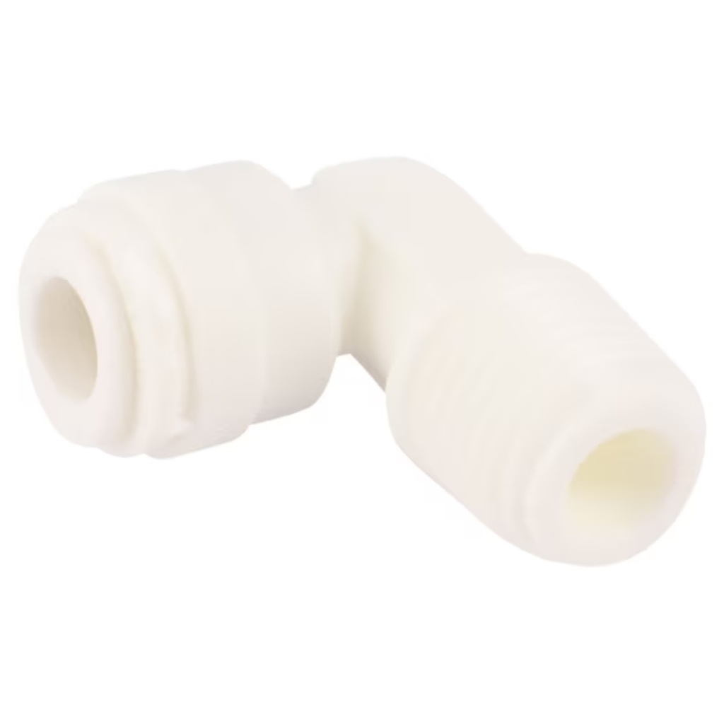 SharkBite Push to Connect 3/8 in. PTC X 1/4 in. D MIP Plastic Elbow