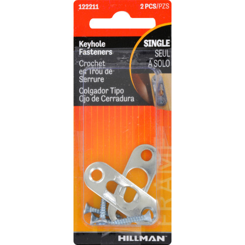 5331855 LD Single Picture Hanger - Card of 2