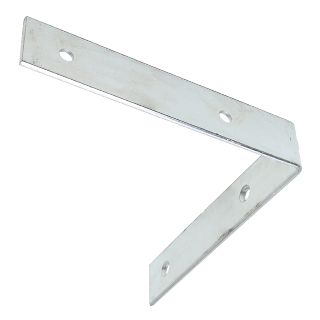 Value Collection 6" Long X 1-1/4" Wide, Steel, Corner Brace - Zinc Plated | Part #60828