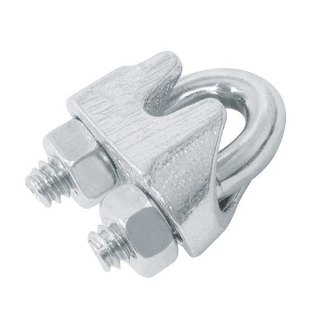 T7670429 Rope Clip Wire Galvanized 0.19 in