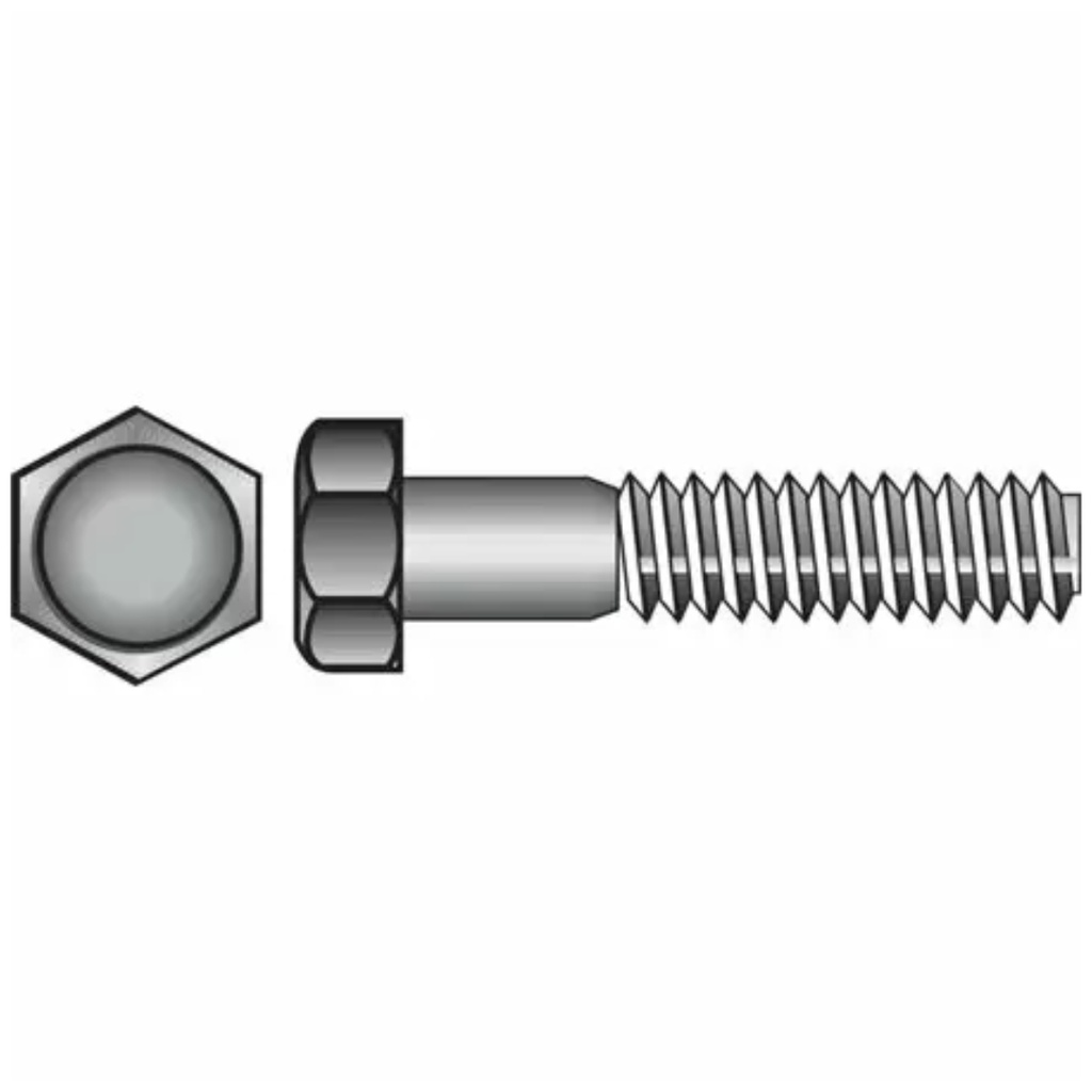 [399005722] HILLMAN 5/16-18 in. D X 1 in. L Stainless Steel Hex Head Cap Screw 100 Pk