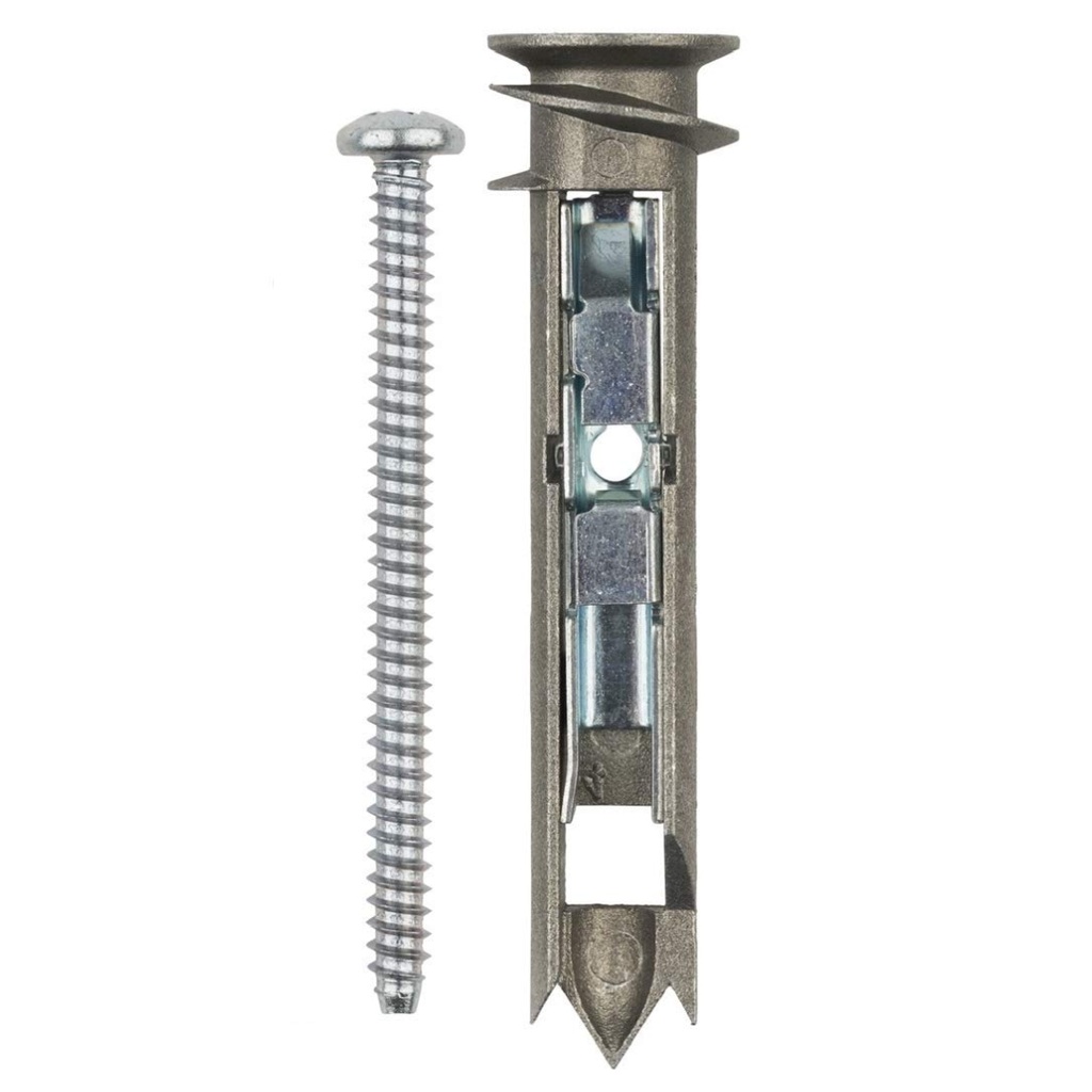 E-Z Ancor Zinc Screw Drywall Anchors 50930  100 Count