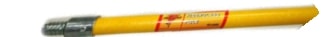 [422005543] Merit Pro 346 72 in. Yellow Fiberglass Extension Pole