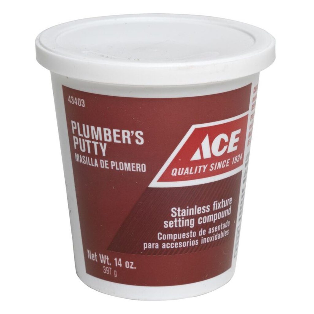[43403] Ace Gray Plumbers Putty 14 Oz