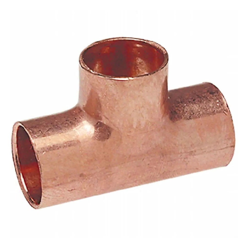 Elkhart Products 111 Series Pipe Tee, 1 in, Sweat, Copper