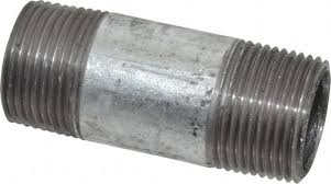 [440008080] STZ Industries 1 in. MIP Each X 1 in. D MIP Galvanized Steel 2-1/2 in. L Nipple