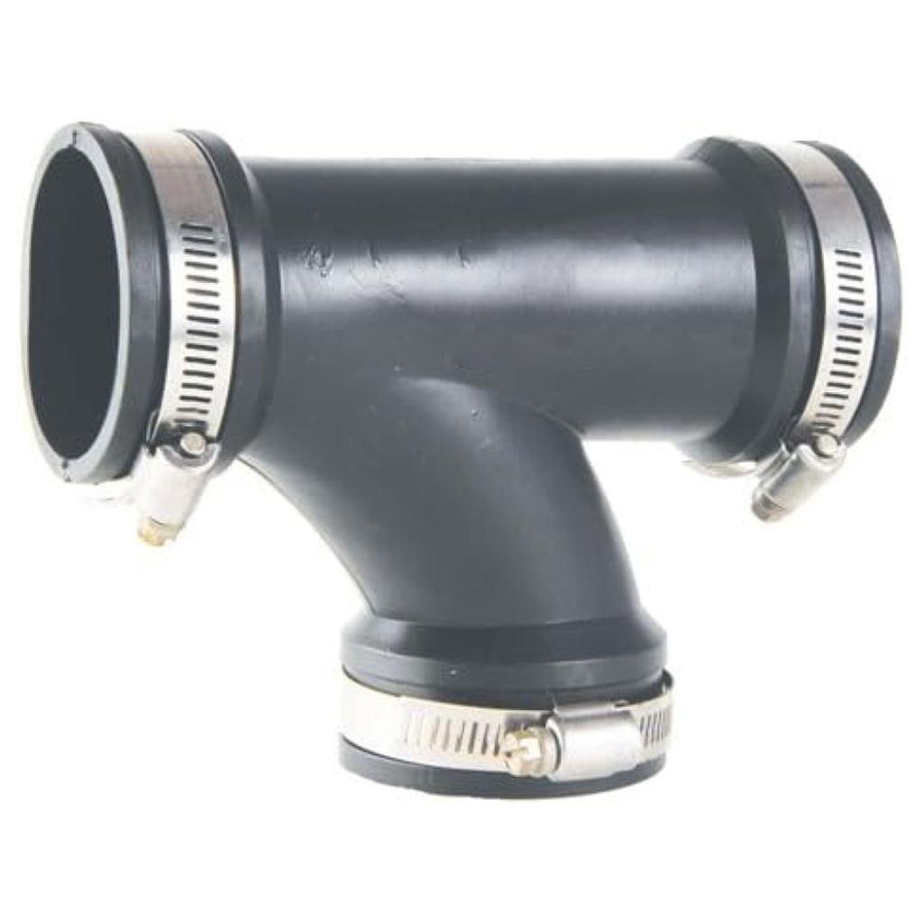 [490001273] TEE FLEXIBLE GOMA 4"