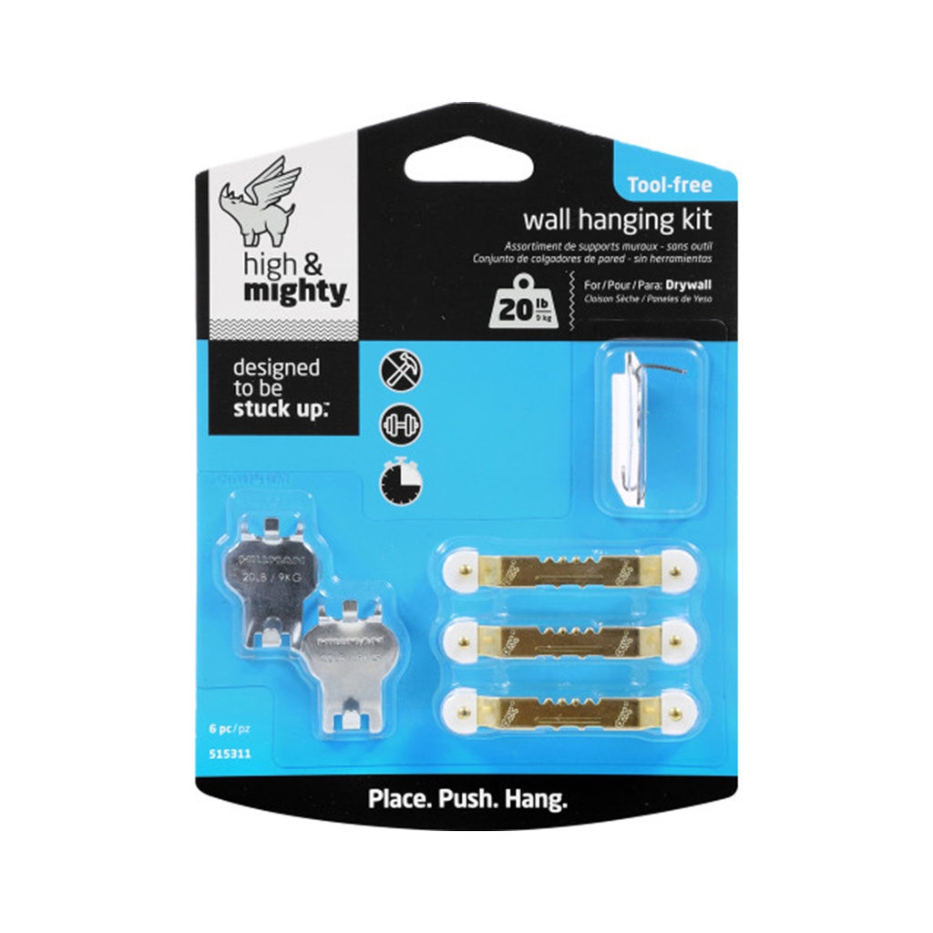 20LB WALL HANGER KIT 6PC