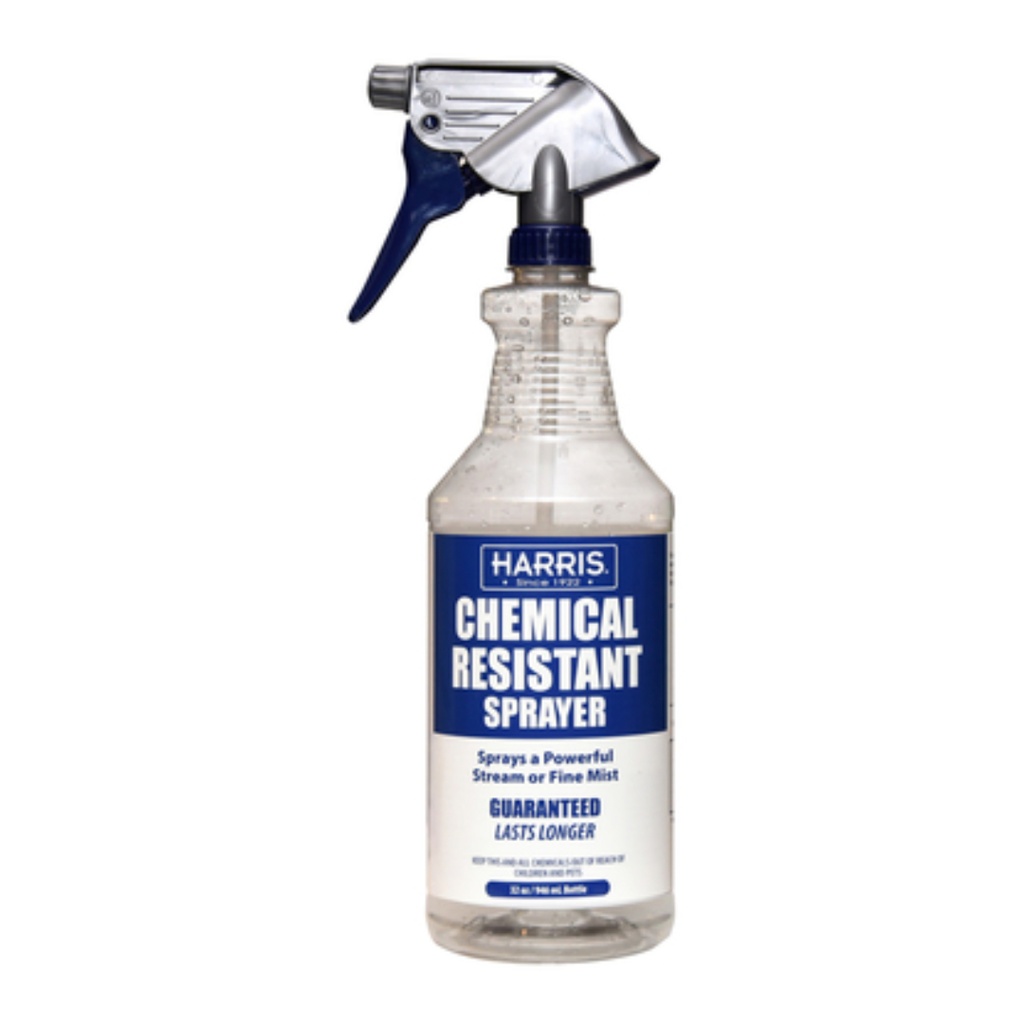 [7810161] Harris Chemical Resistant 32 Oz Mister/Sprayer Spray Bottle