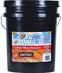 One TIME Wood Preservative, Protector & Stain All in One