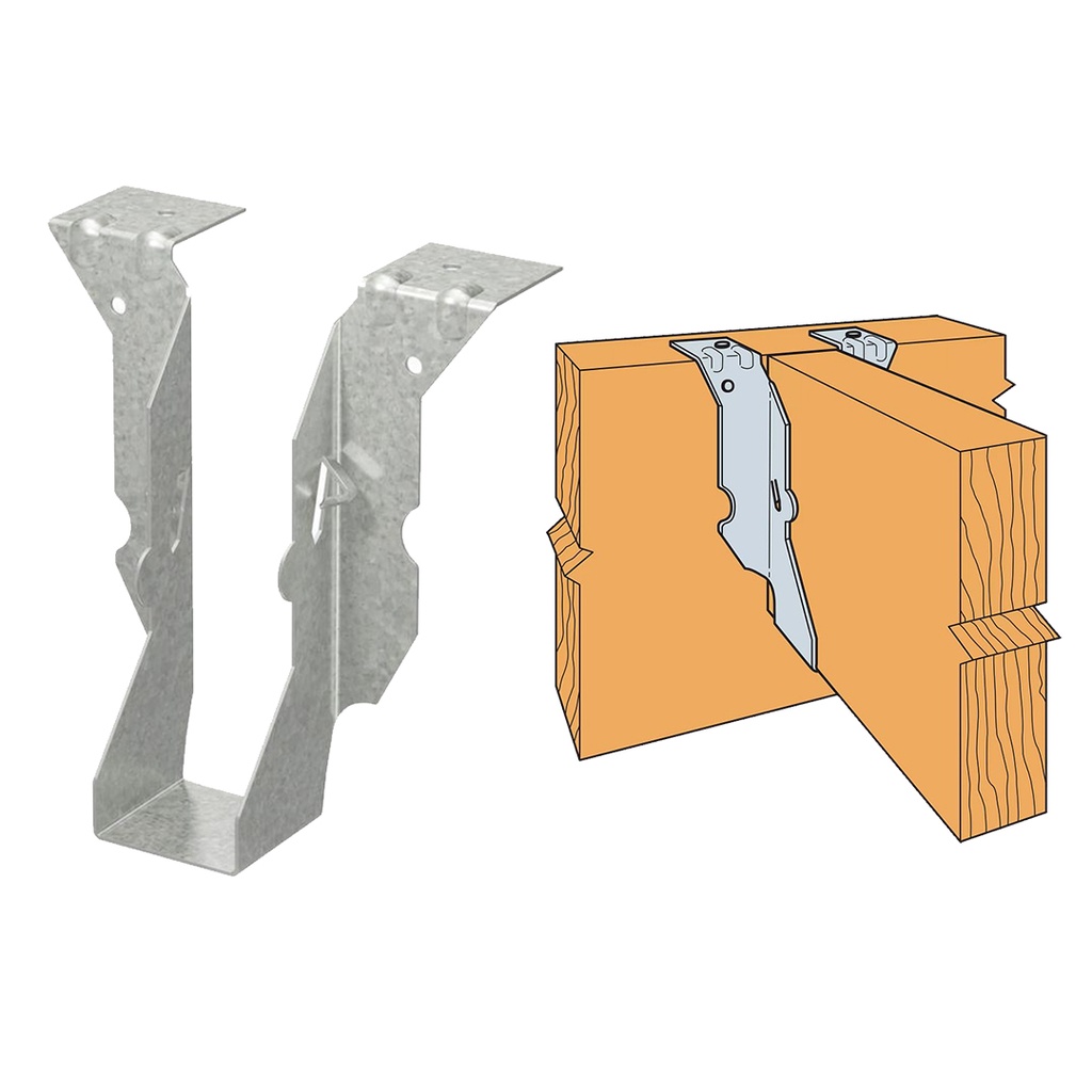 [ANCLAJE015] JB Galvanized Top-Flange Hanger for 2x6 Nominal Lumber