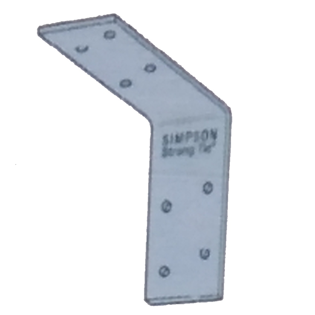 [ANCLAJE062] Simpson Strong-Tie 3 in. W X 1.5 in. L Galvanized Steel Angle
