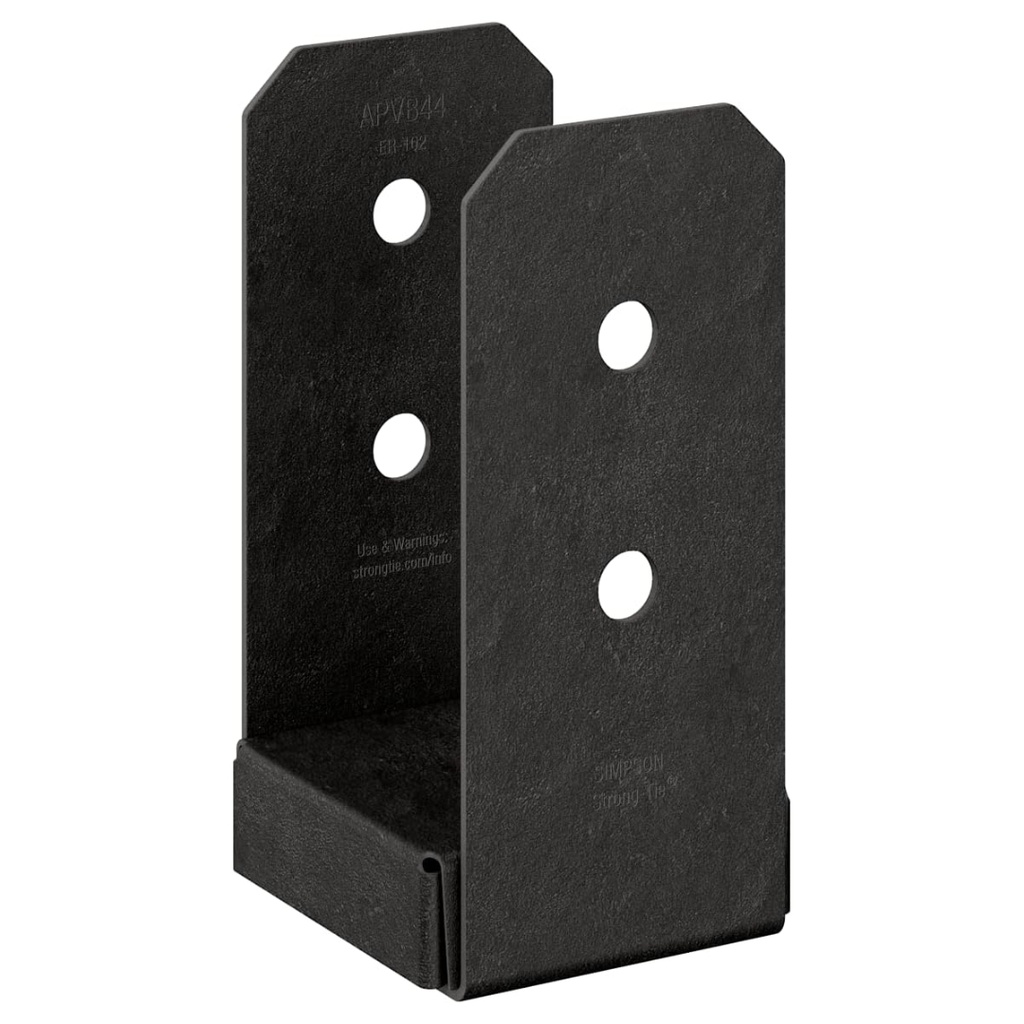 [ANCLAJE281] Simpson Strong-Tie APVB 6.75 in. H X 3 in. W 16 Ga. Steel Adjustable Post Base