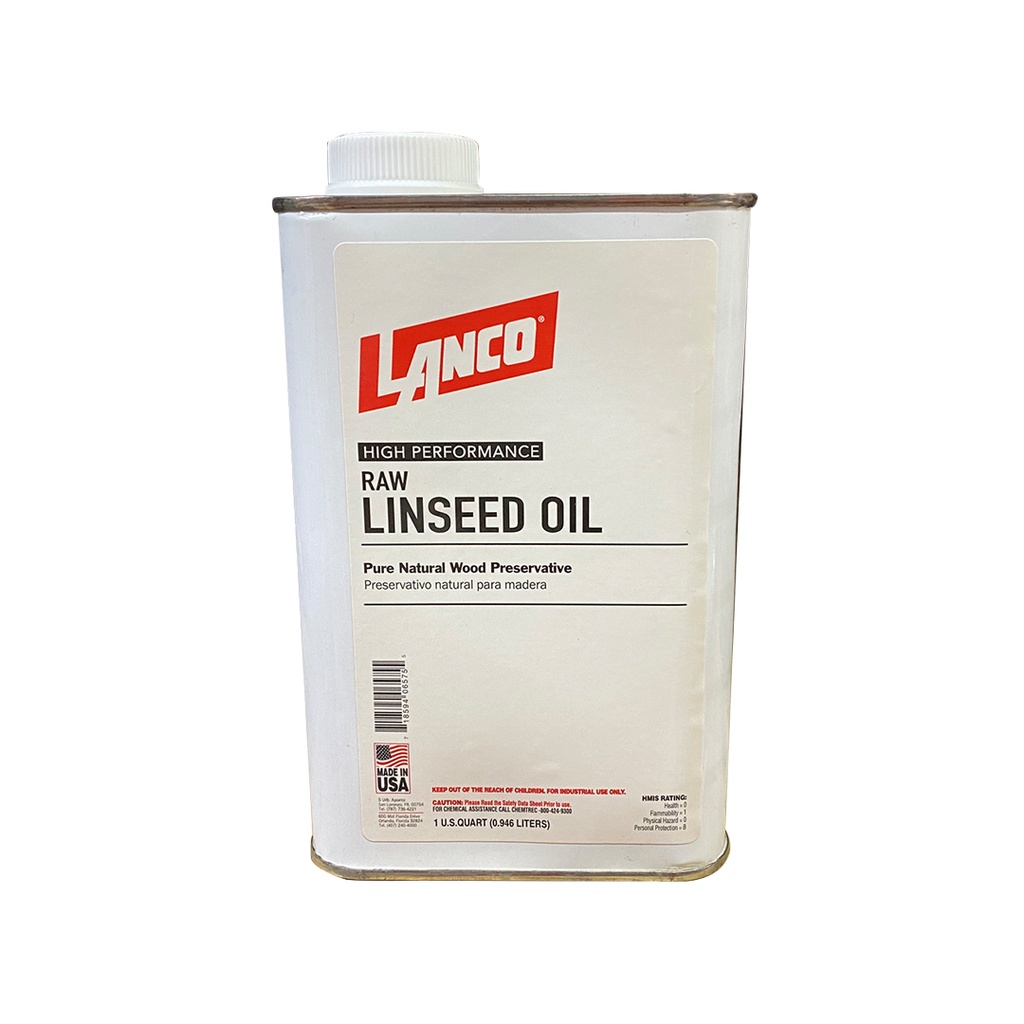 [LO6575] LANCO LINSEED OIL QT