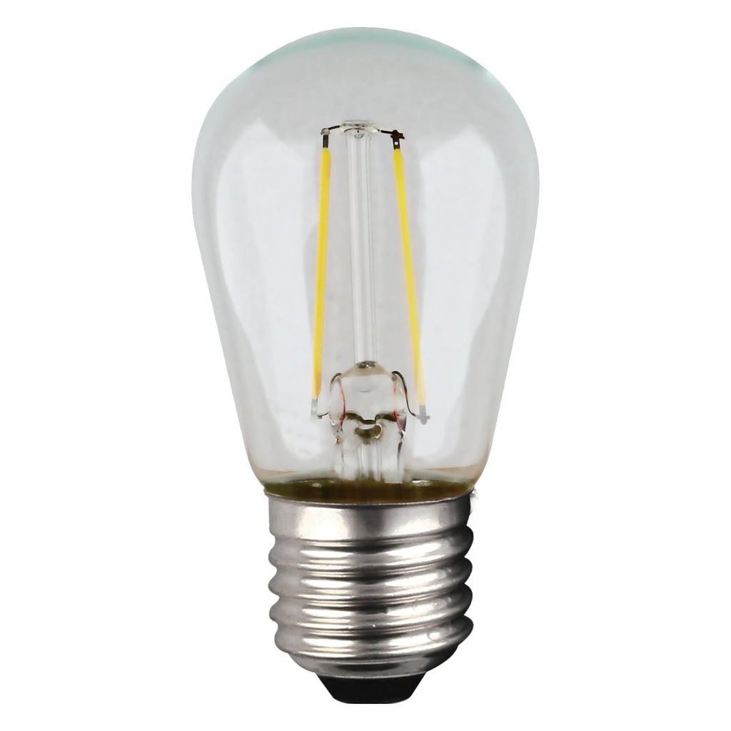 4Pk - Satco 120 Volt S14 LED String Light Replacement Bulb 2700K