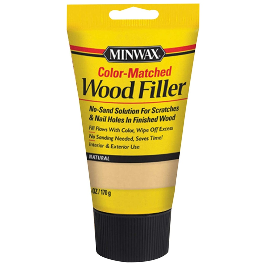 Minwax Color-Matched Natural Wood Filler 6 Oz