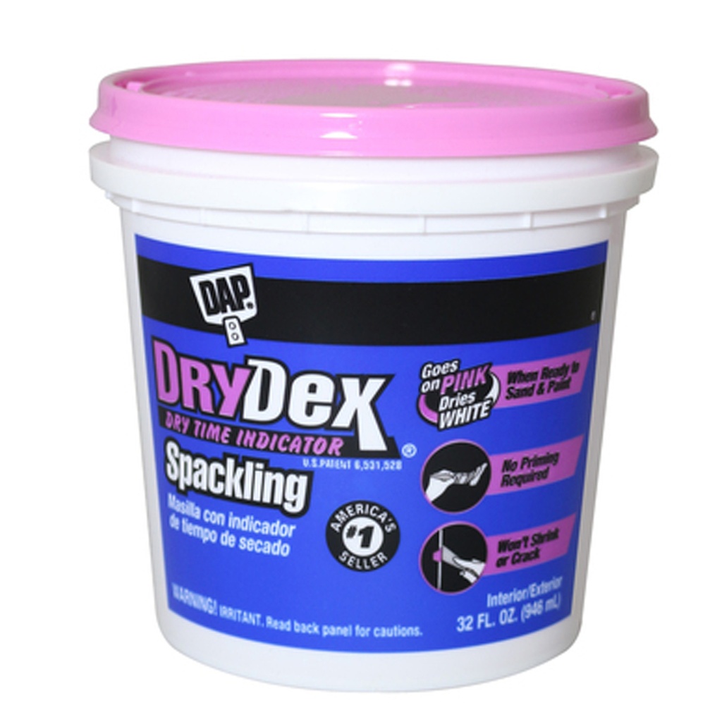 DAP DryDex Ready to Use White Spackling Compound 1 Qt