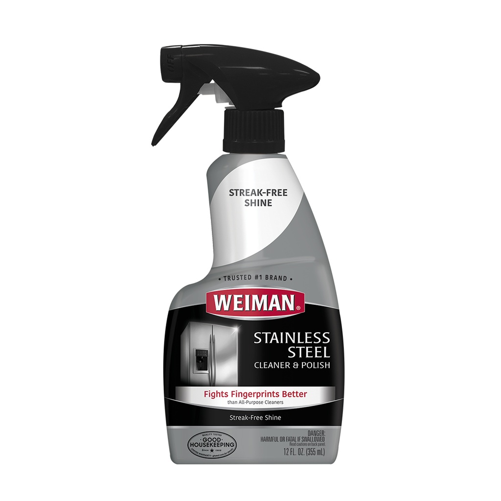 Weiman Stainless Cleaner Spray, 12Oz