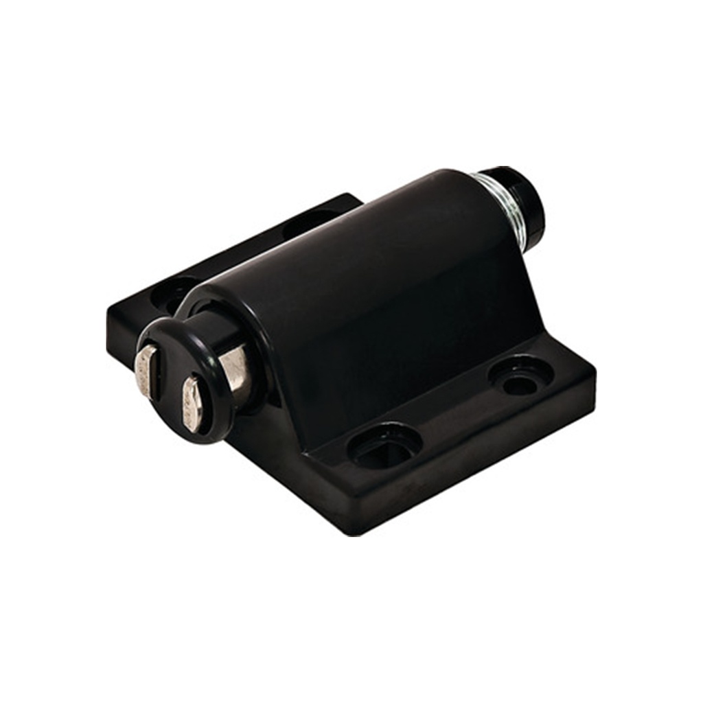 [24560389] HAFELE PUSH LATCH BLACK 40X40MM