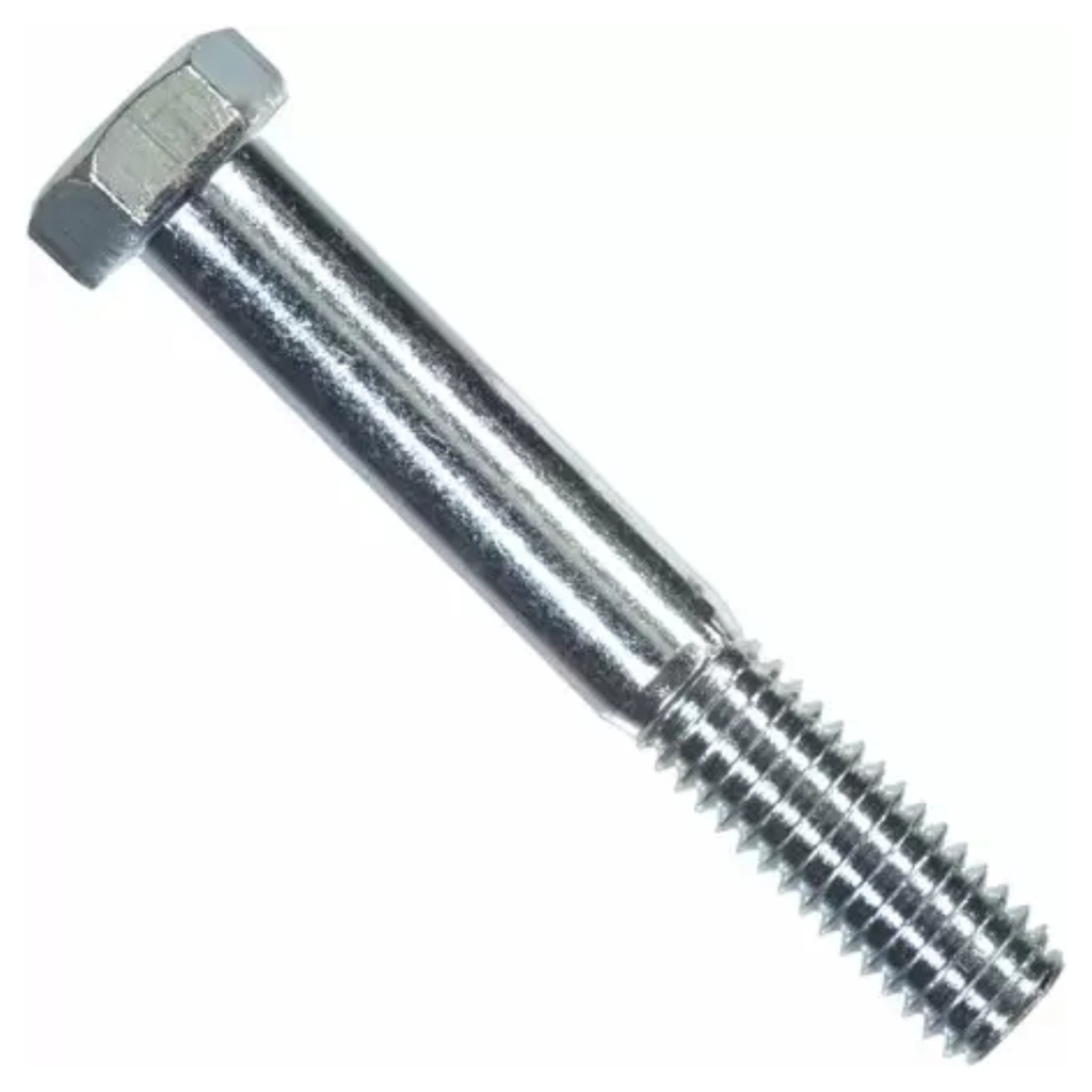 [400000105] HILLMAN 1/4 in. D X 3/4 in. L Zinc Plated Steel Hex Bolt 100 Pk