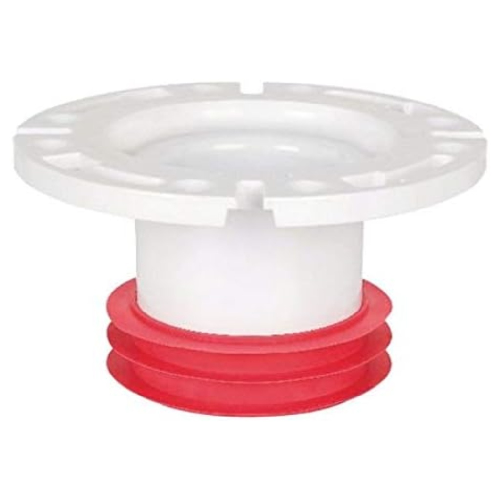 CLOSET FLANGE PUSH PVC4"
