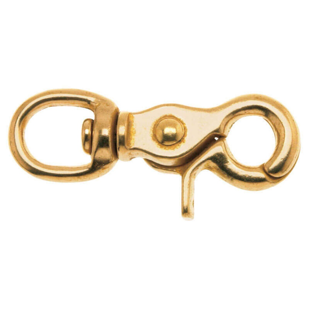 '- Chain .50in. Swivel Round Eye Trigger Snap  T7625504