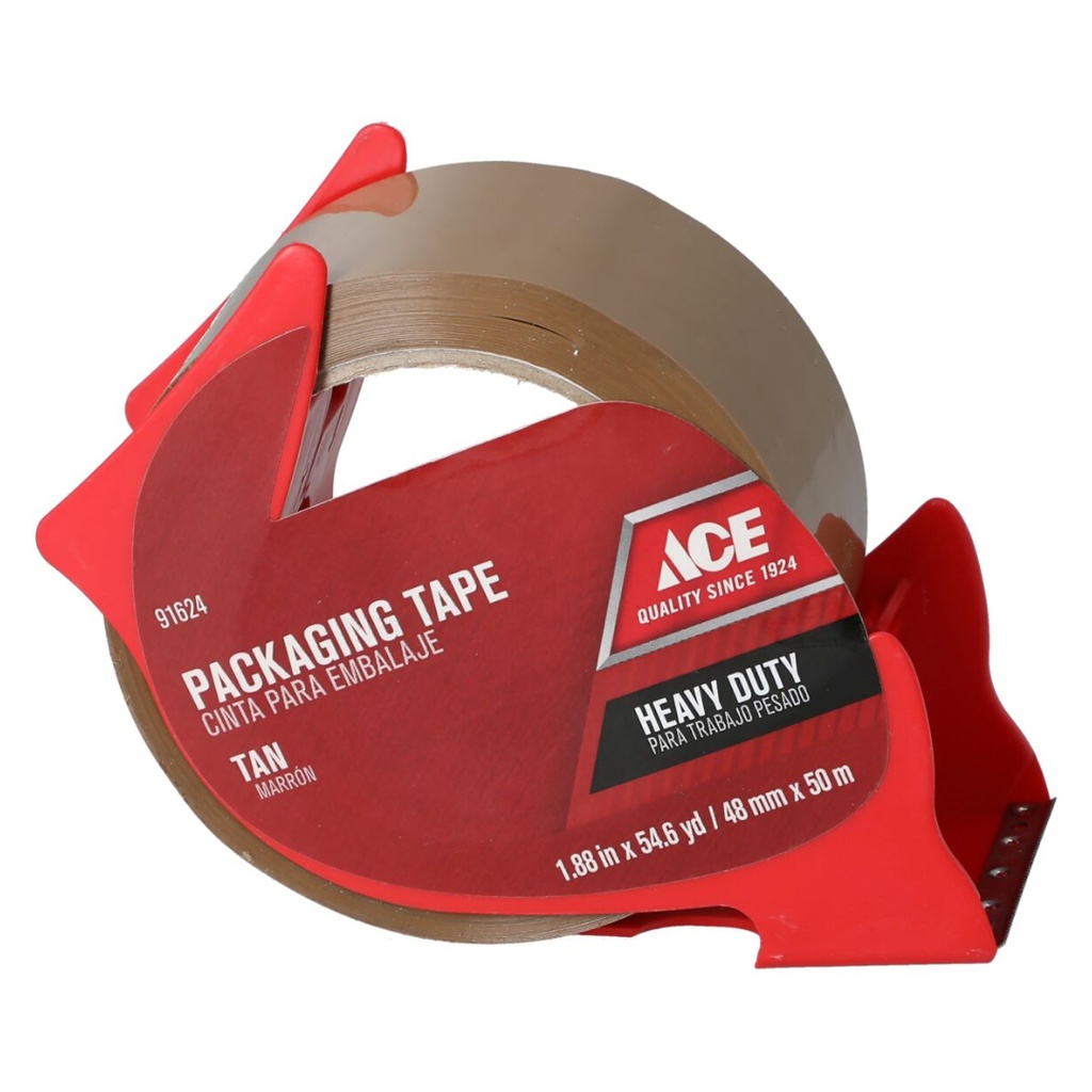 [91624] Ace 1.88 in. W X 54.6 Yd L Packaging Tape with Dispenser