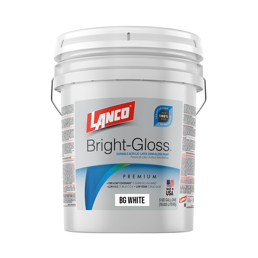 LANCO BRIGHT GLOSS WHITE 5GL