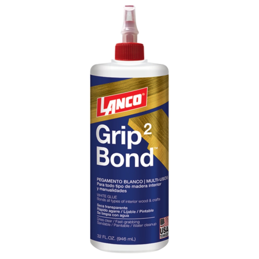 LANCO GRIP B-2 WHITE GLUE QT
