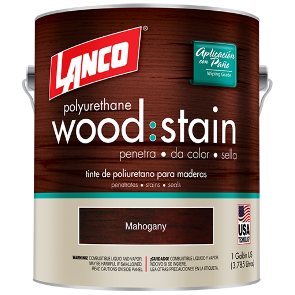 [WS6614] LANCO W/STAIN MAHOGANY GL