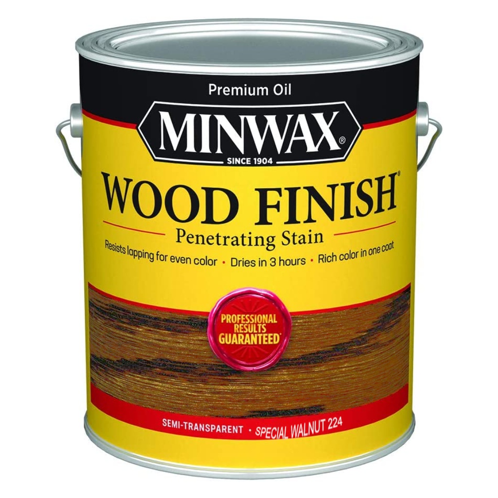 Wood Finish Semi-Transparent Special Walnut Oil-Based Penetrating Wood Stain 1 Gal
