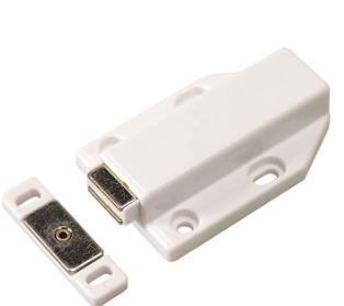 [245.61.740] HAFELE MAGNETIC CATCH WHITE
