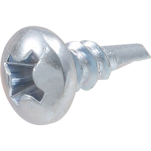 HILLMAN No. 6 Ga. X 3/8 in. L Phillips Pan Head Sheet Metal Screws 1 Pk