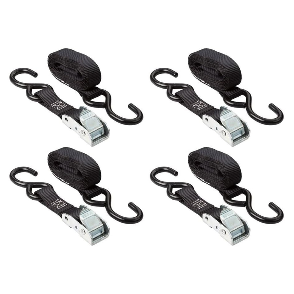 TIE DOWN ORG 1"X6' 4PK