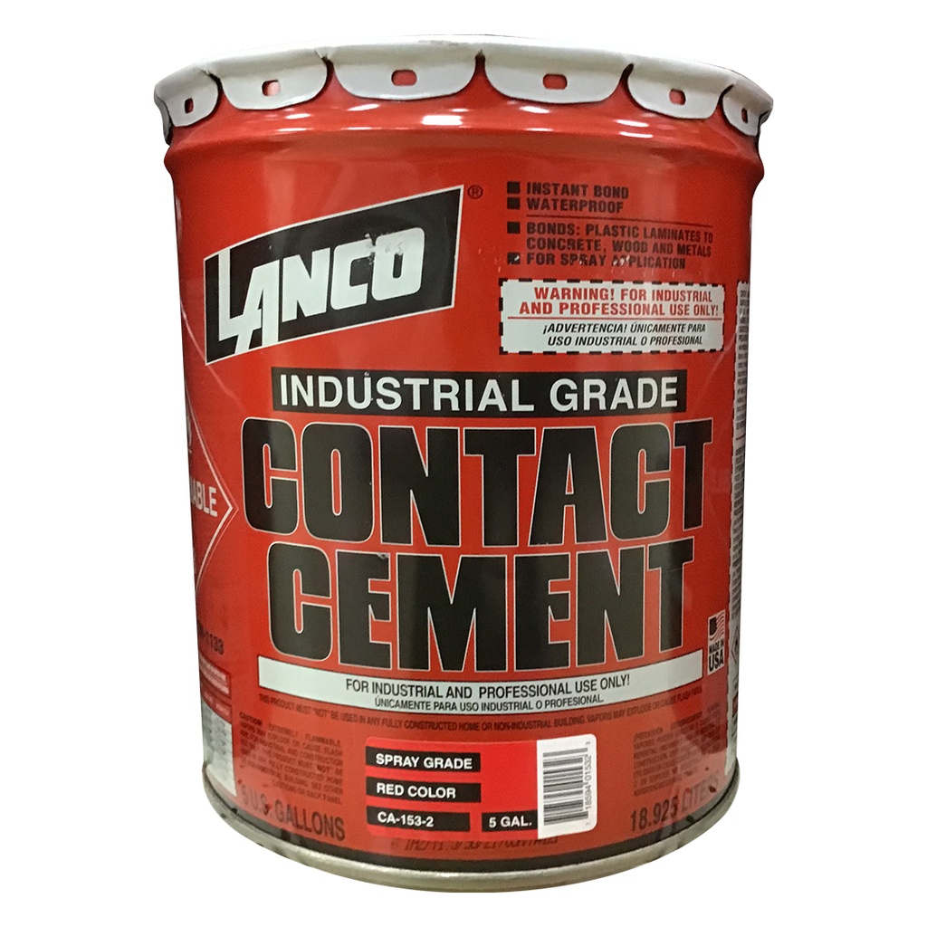 [CA1532] LANCO CONTACT CEMENT ROJO 5GL