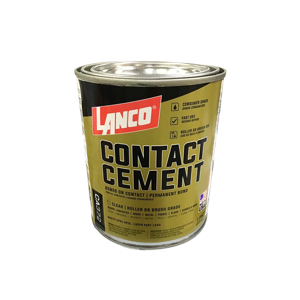 LANCO CONTACT CEMENT 16 OZ 1PT
