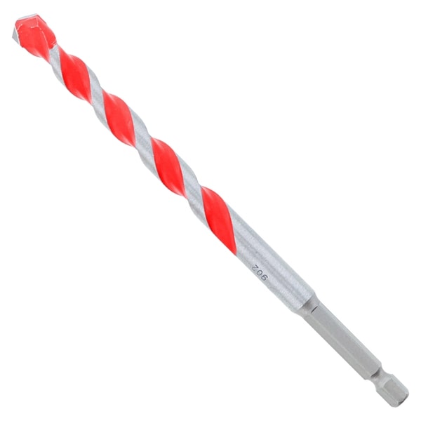 Diablo SPEEDemon 3/8 in. X 6 in. L Carbide Tipped Red Granite Hammer Drill Bit Hex Shank 1 Pk