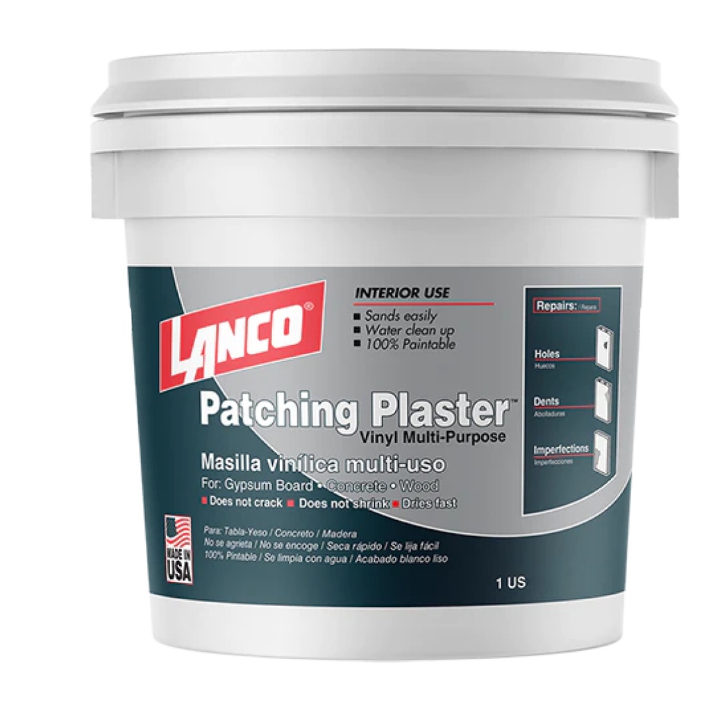 [PP2236] LANCO PATCHING PLASTER 16 OZ