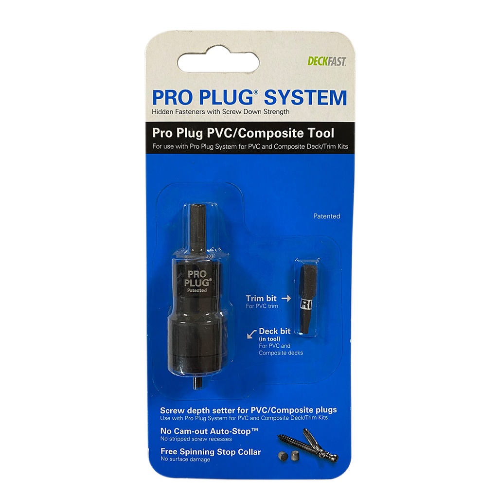 PRO PLUG FOR PVC/COMPOSITE TOOL