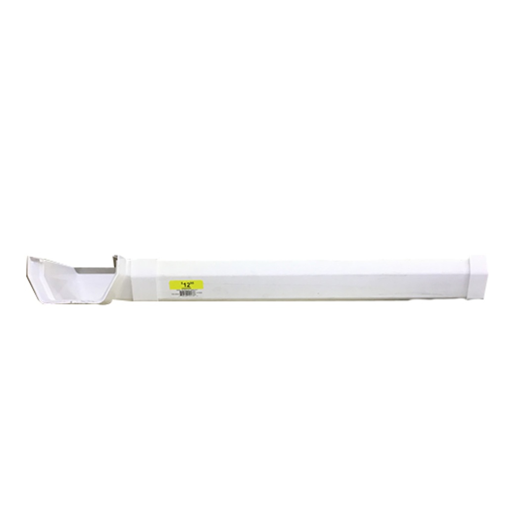 Amerimax Home Products 268434 5 in. X 10 Ft. Vinyl Gutter  White