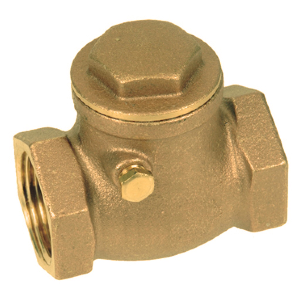 1/2 in. Brass Swing Check Valve