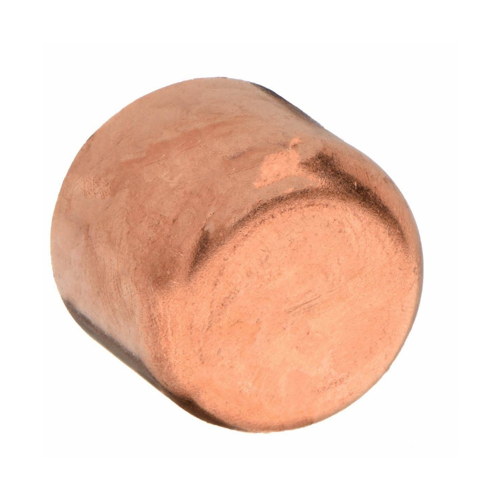 Elkhart Products Tube Cap, 3/4 in, Sweat, Wrot Copper
