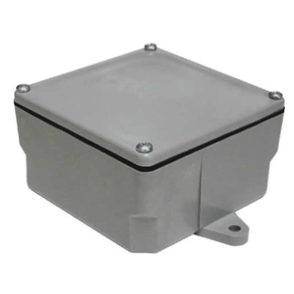 JUNCTION BOX 4X4X2 PVC