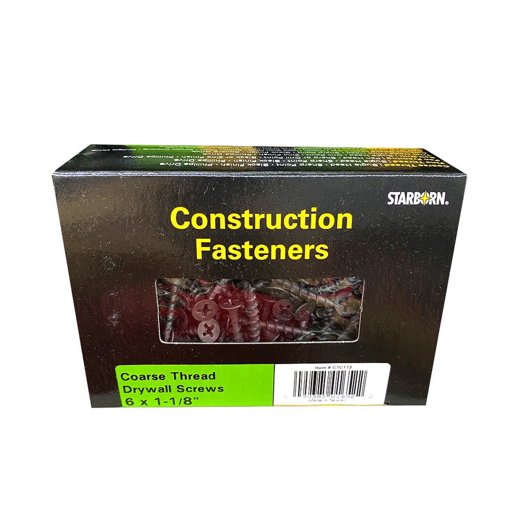 DRYWALL SCREW #6X1-1/8 CT 1LB
