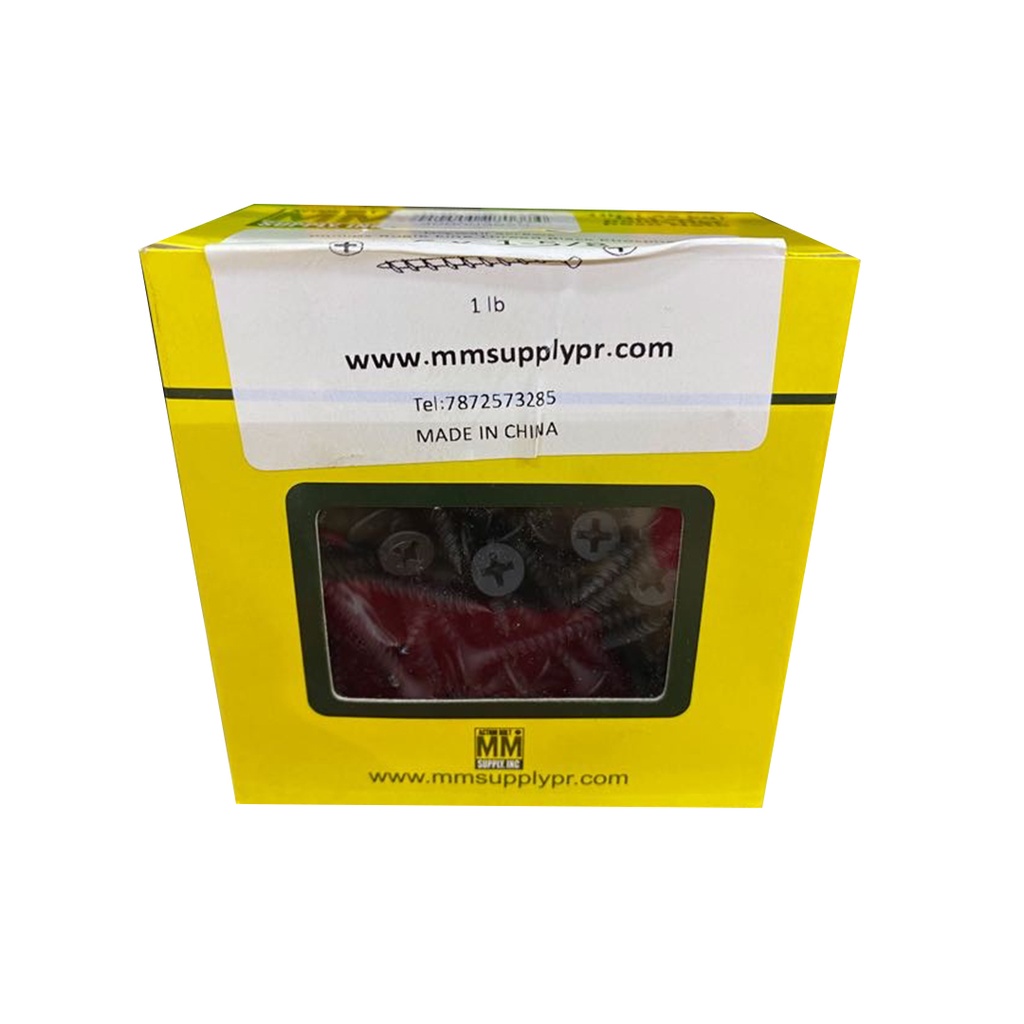 DRYWALL SCREW #6X1-5/8 CT 1LB