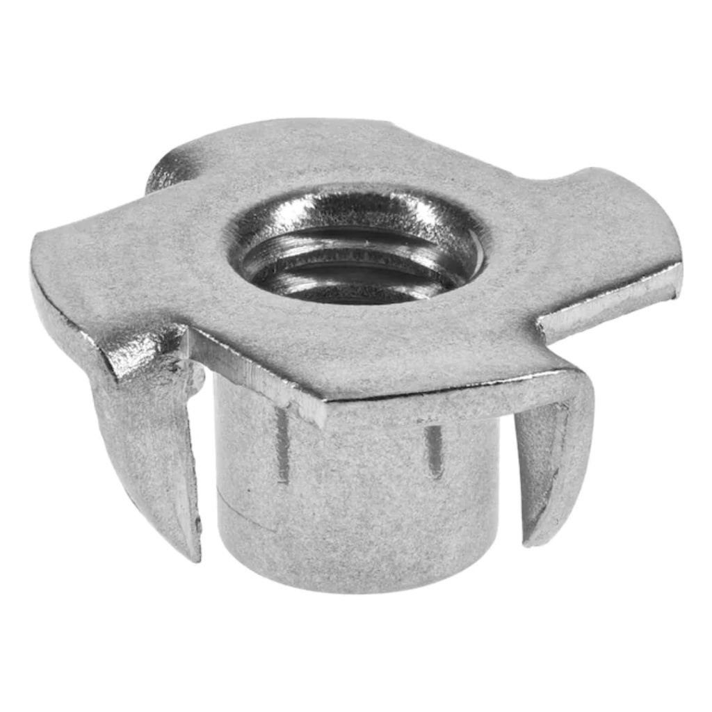 [180303] Hillman 3/8 in. Zinc-Plated Steel SAE Tee Nut 100 Pk