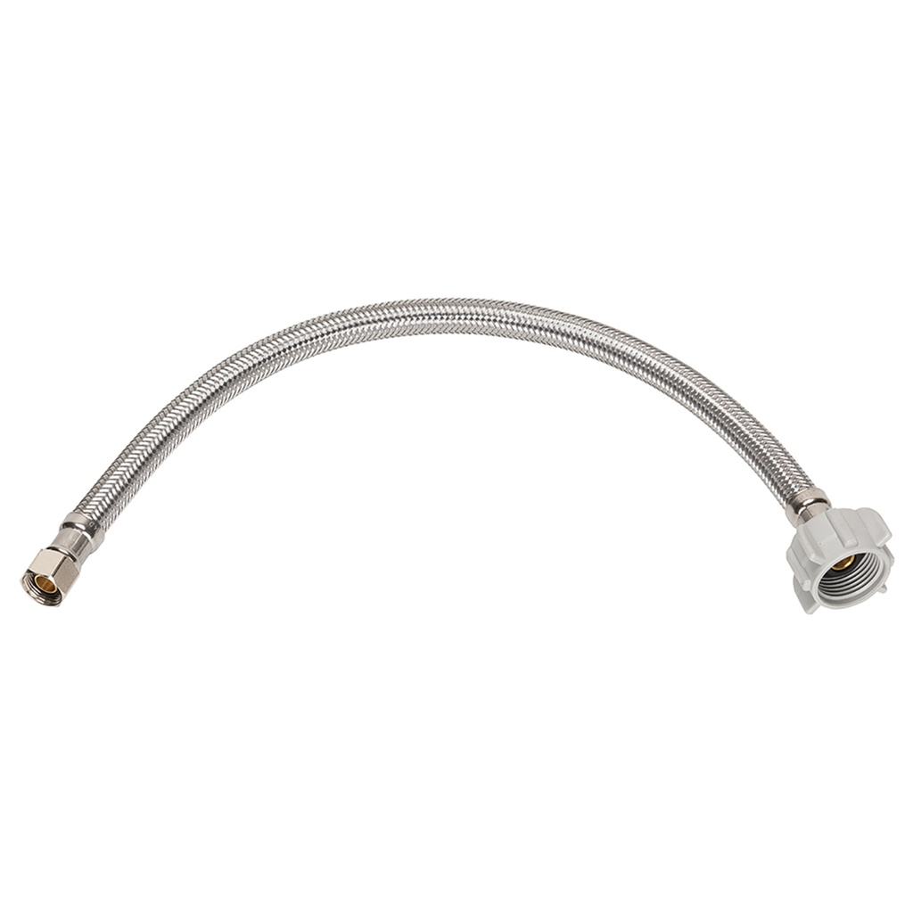 Ace 3/8 in. Compression X 7/8 in. Dia. Ballcock Stainless Steel Toliet Supply Line 16 in.