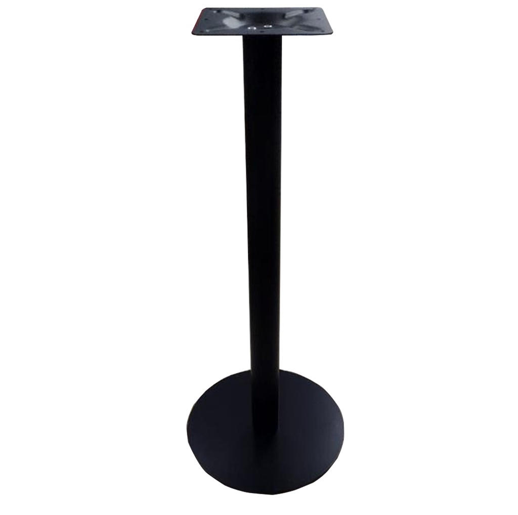 BASE REDONDA P/MESA ALTA NEGRO